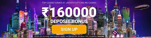 Jackpotcity casino welcome bonus