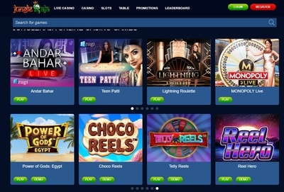 JungleRaja Casino Review India