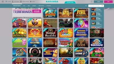 Karamba Casino Review India