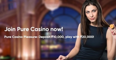 Pure Casino Welcome Bonus