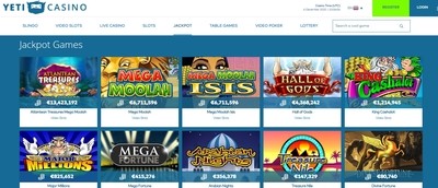 Yeti Casino Review India